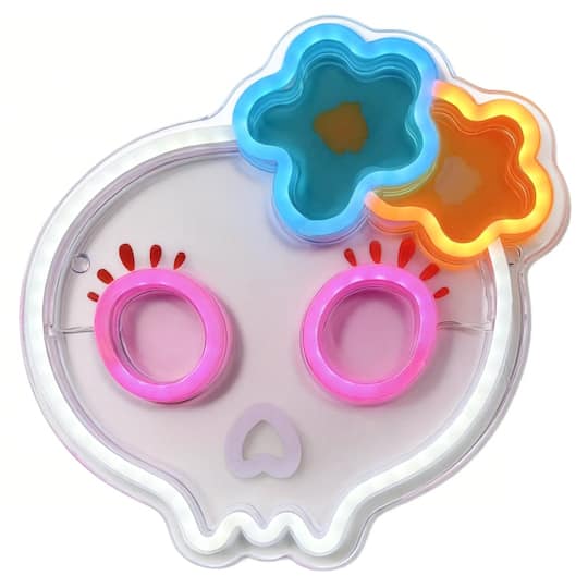 10" Skull LED Neon Sign by Ashland®